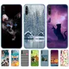 Étui en silicone pour Huawei Honor Play 3 6.39 pouces peinture souple Tpu couverture de téléphone pour Coque Etui pare-chocs ASK-AL00x