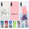 Pour Huawei Y9S étui peint silicone souple TPU couverture arrière de téléphone pour Huawei Y9s étui Etui complet 360 Antichoc Coque pare-chocs drôle