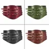 Belts Medieval Vintage Wide Belt Men Knight Armors Viking Pirate Waist Guard Gear Costume Women Cosplay Props Decor