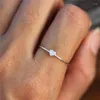 Cluster Ringe Weibliche Kleine Herz Einstellbare Ring Mode Liebe Versprechen Hochzeit Für Frauen Großhandel