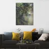 Fine Art Canvas Schilderij Watermolen bij Limetz Handgemaakte Claude Monet Reproductie Artwork Home Decor