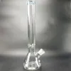 Cachimbo de vidro pesado de 9 mm para cachimbos de água Beaker Bongs grossos Elefante Articulação reta com coletor Cachimbos de água clássicos para fumar