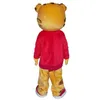 2020 direto da fábrica novo Daniel Tiger Mascot Costume Daniel Tiger Fur Mascot Costumes para festa de Halloween245r