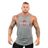 Herrtankstoppar herr sport gym Brand träning casual tank top kläder bodybuilding mode väst muskel fitness singlets ärmlös skjorta 230715