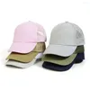 Bérets enfant Baseball chapeau extérieur visière casquette bébé maille garçon fille coton enfants soleil réglable enfants