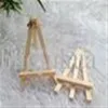 Whole-24Pcs Lot Mini Display Miniature Easel Wedding Table Number Place Name Card Stand 12 7cm281f