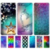 Cover Phone Case For Huawei Y9 2018 Soft Tpu Silicon Back Cover 360 Full Protective Printing TransparenT Clear Coque