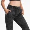 L-133 femmes pantalons de Yoga taille haute Stretch Fitness pantalon mince course sport Joggers dames danse formation cloche-bas