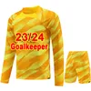 23 24 # 16 SERGIO RICO Portero Conjunto de manga larga para hombre Camisetas de fútbol # 90 LETELLIER # 99 DONNARUMMA Traje de portero Camiseta de fútbol Uniformes cortos