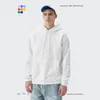 Enflasyon düz renkli polar hoodies erkekler kış kalın sıcak kapüşonlu sweatshirt unisex boş