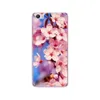 Mjuka TPU -målningsfodral för Xiaomi Mi5 Mi 5 M5 Transparent telefonskydd Mi5 Mi M5 Silikon Cartoon Cat Flower