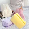 Kawaii Pillow Pencil Case Girls School Supplies Cosmetic Pouch Cute Korean Stationery Boxes For Office Bag