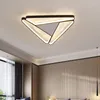 Ceiling Lights Ultra Thin Lamps For Bedroom Lighting Round Triangle Led Light Living Dining Room Home Fixtures