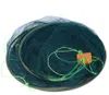 Accessoires de pêche Dispersés Pliable Drop Fishing Open Net Crayfish Catcher Casting Network Mesh for Fish Trap/Cage Crevette Appât Crabe Crevette Filet 230715