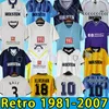 Tottenham 1990 1998 1991 1982 Retro Soccer Jerseys Klinsmann Gascoigne anderton Sheringham Ginola Bale Ferdinand Centary 92 93 94 95 08 09 Modrid 78 06 07