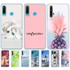 Pour Honor 20 étui silicone souple TPU couverture de téléphone Huawei Pro Lite Honor20 YAL-L21 YAL-L41 Coque pare-chocs