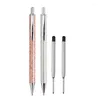 Pieces Retractable Ballpoint Pens With 2 Pen Refills For Student JIAN