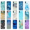 Dla Huawei Nova 4 4e Case Silicon Soft TPU tylna okładka telefoniczna na Nova4 Nova4e Coque Worka zderzaka Marble Snow Snow Flake Zimowe Boże Narodzenie