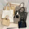 Tote Bag Fashion Designer Damesschoudertas Grote capaciteit Tote Tas Mini Bag Tas Tas Leer Magnetische Knopen Zomer Luxe brief Briefmerk