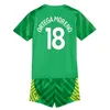 Espnsport 2023 24 STERLING GREALISH RODRIGO Kit enfants Maillots de football DE BRUYNE BERNARDO CARSON Away 3ème GK et maillot de football à manches longues Uniformes à manches courtes