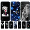 Pour Samsung M01 Case 5.7 "Soft Silicon Tpu Cover Galaxy M 01 SM-M015FZBDSER M015 Phone Back Cases Rose