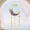 Garden Decorations Moon Pendant Wind Chime Decorative For Outdoor Living Room Balcony Decor