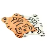 Carpets Cute Tiger Shape Doormat Welcome Mats For Front Door Mat Non Slip Indoor Decor Bathroom Kitchen Carpet Entrance Rug G3