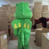 2018 Discount factory Yoshi Dinosaur mascot costume Adult size green Dinosaur cartoon costume Party fancy dress2281