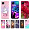 For Realme C15 Case 6.5 Inch Soft Silicon TPU Back Phone Cover OPPO RMX2180 C 15 Coque Capa Bumper