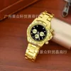 Luxury R olax watches price Watch Tong Quartz Steel Band with Three Eyes and Six Needles Multi function With Gift Box