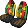 Car Seat Covers Jamaica Jamaican Lion Amazing Pack Of 2 Universal Front Protective Cover