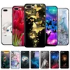 Для iPhone 7 8 Case Silicon Soft TPU обратный телефон Apple iPhone плюс бампер Etui Bumper Bump Bummer Bumper Black TPU корпус