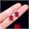 Boucles d'oreilles à tige 925 pour femmes aiguilles Sterling carré zircon cubique bijoux fins Super Flash petite boucle d'oreille prévenir les allergies