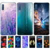 Custodie per Samsung Galaxy A7 2018 Cover posteriore per telefono Cover posteriore per stampa colorata in silicone A750 A750F 6.0 pollici