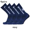 Спортивные носки 4Pairs/Set FS Football Nocks Grip Non Slip Sports Socks Профессиональные конкуренции регби футбольные носки мужчины и женщины 230715