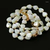 Strand KKBEAD Natural Deep Sea Shell Vinatge Bracciali da donna Gioielli a cuore Accessori per gioielli vintage Pulseras