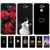 case voor huawei y7 2017/y7 prime 2017 soft touch tpu silicon achterkant 360 volledige beschermende coque