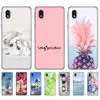 Per Samsung Galaxy A01 Core Custodia in silicone morbido TPU Cover posteriore per telefono SM-A013 Coque protettivo da 5,45 pollici