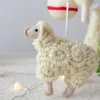 Juldekorationer trädhänge hängande för hemprydnader Little Sheep Xmas Pendants13047