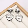 Retro Classic Heart Stud Earrings G Letter Designer Earring Jewelry for Women High Quality Wedding Christm Gifts 20 Style