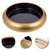 Dinnerware Sets Japan Sushi Store Accessory Multi-use Sashimi Plate Canteen Supply Round Holder Plastic