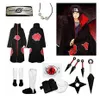 Anime Naruto Uchiha Itachi Cosplay Kostuum Volledige Set304r