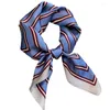 Sjaals Aankomst 2023 Fashion Silk Scarf vrouwen zakdoek vrouwelijke bandana nek hijab dame foularchief square square