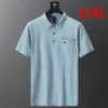 Polos pour hommes grande taille hommes Polo 10XL 11XL chemises d'été décontracté hauts à la mode hommes grand 230715