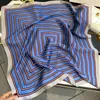 Sjaals Aankomst 2023 Fashion Silk Scarf vrouwen zakdoek vrouwelijke bandana nek hijab dame foularchief square square