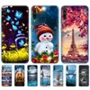 Étui en silicone pour Huawei Honor Play 3 6.39 pouces peinture souple Tpu couverture de téléphone pour Coque Etui pare-chocs ASK-AL00x