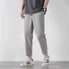 Pantaloncini da uomo Pantaloni corti estivi Sottile Casual Sport Dritto Tinta unita Tendenza moda allentata