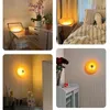 Wall Lamp Modern Simple Donut Led Bauhaus Retro Living Room Tv Bedroom Bedside Atmosphere Girl Light