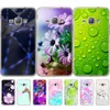 Soft TPU Case Voor Samsung Galaxy J1 2016 J120 J120F SM-J120F Back Cover 360 Volledige Beschermende Afdrukken TransparenT Coque