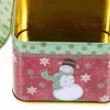 Opslag Flessen 6 Stuks Geschenkdoos Koekjesblik Kerst Snoep Containers Zoete Pot Blik Mousse Deksel